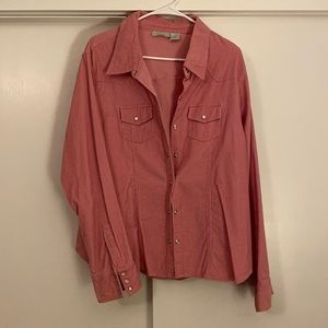 Women’s button up western shirt